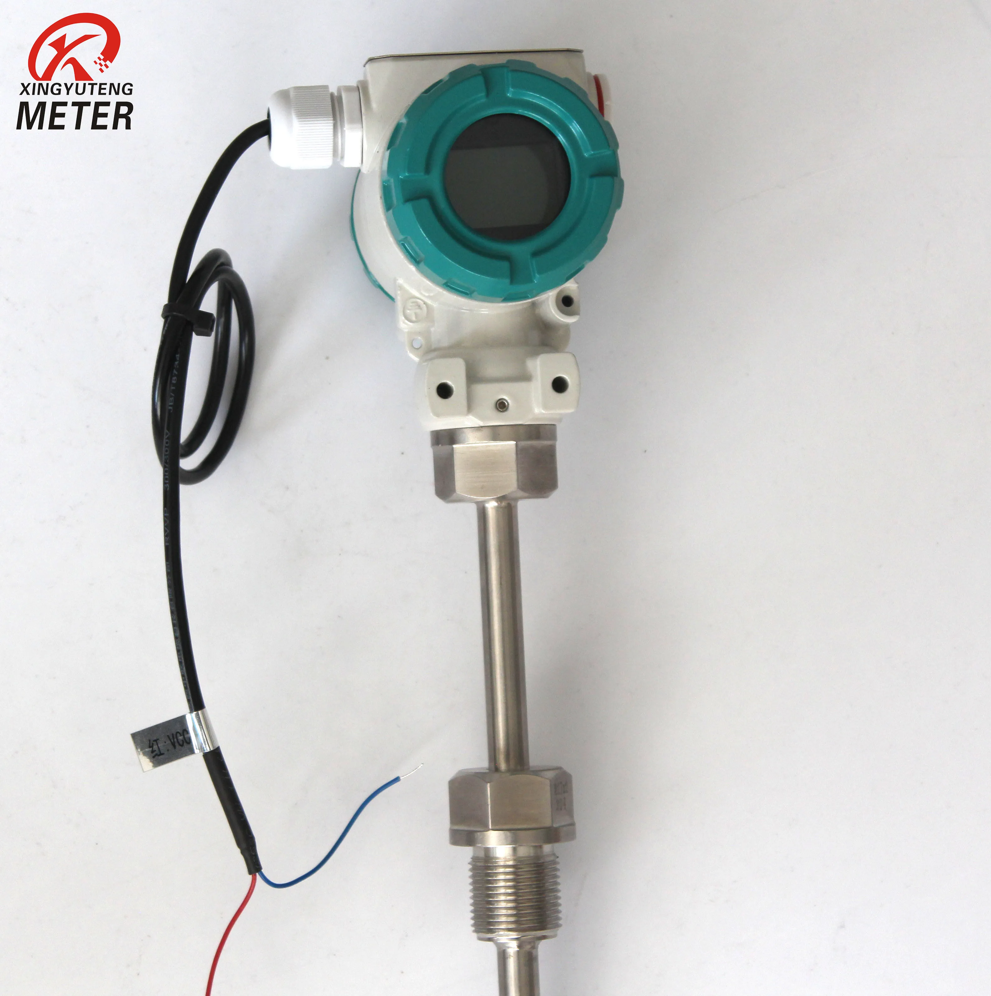 Explosion proof Immersion type RS485 Modbus Temperature Transmitter with LED display for Water Application