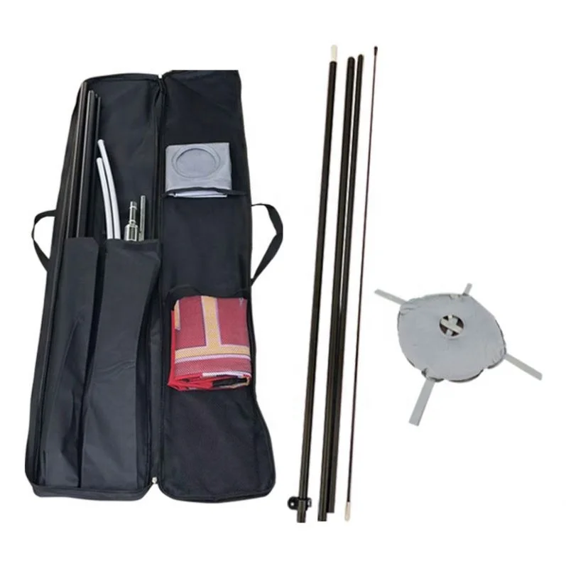 High Quality Custom Printed Beach Flag Banner Outdoor Feather Flags With Base Spikes Pole Kit For Promotional Use