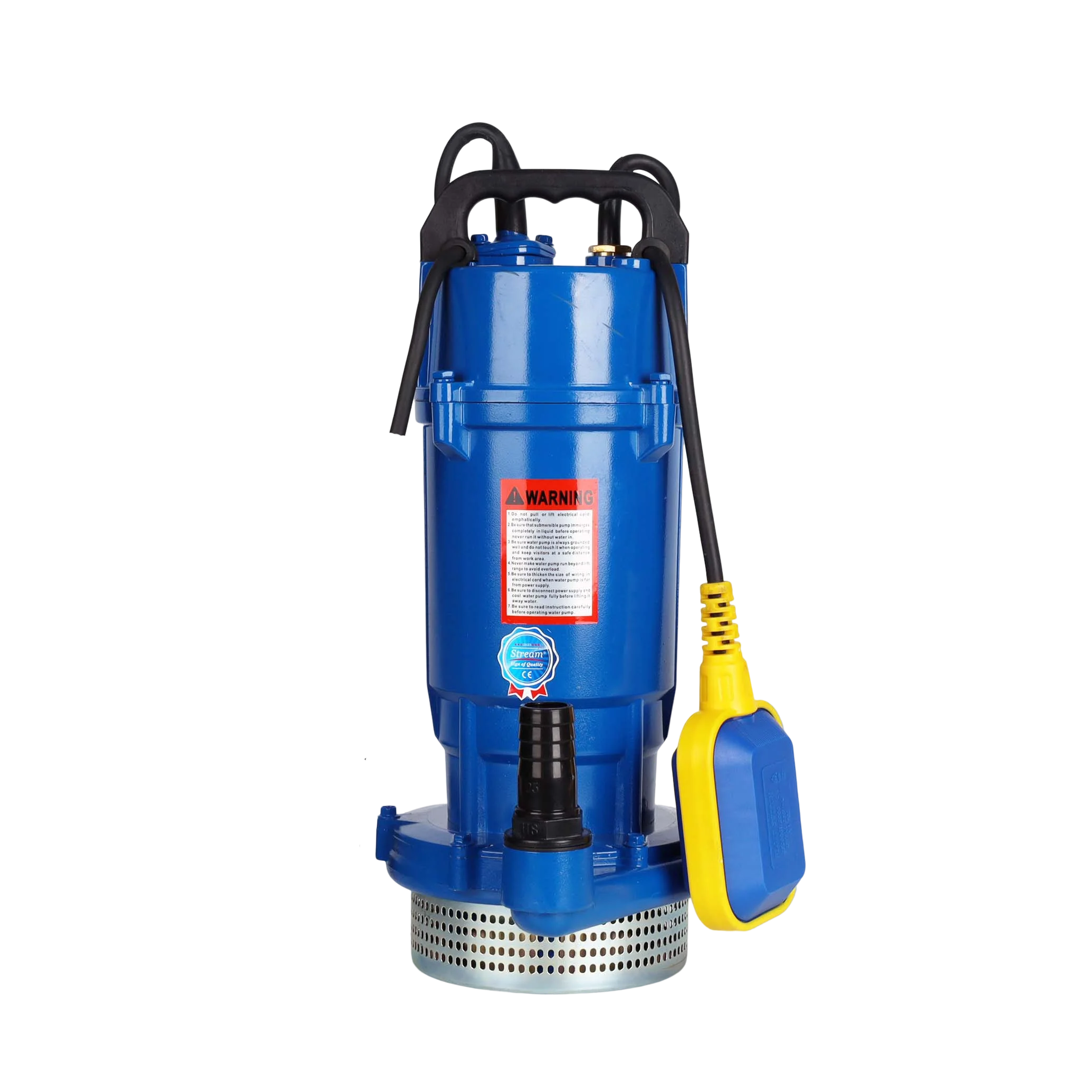 One-Year Warranty High Lift Large Flow Pump Drainage Submersible Centrifugal Pump Aluminum Submersible Pump With Float Switch