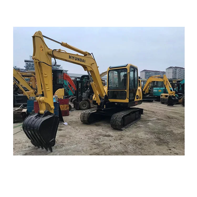 2014 Used excavadora  Korea  Hyundai R55-7 mini excavadora  for sale