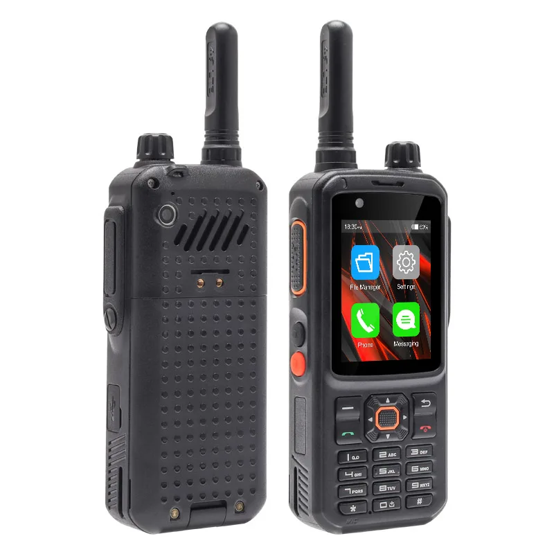 UNIWA F320 4G LTE Android Walkie Talkie Long Ran PoC Radio up to 1000km Handheld Digital Intercom for Communication