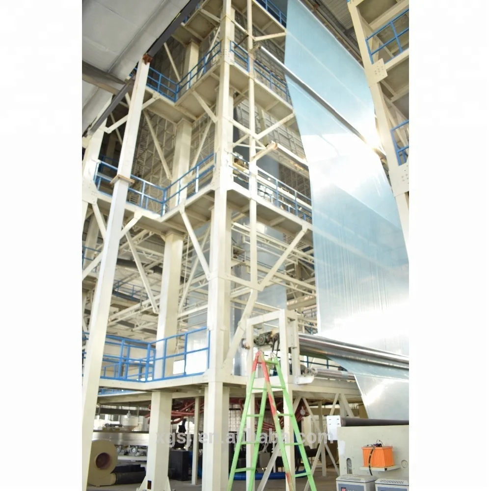 Pe 3 layer greenhouse film extruder production machine