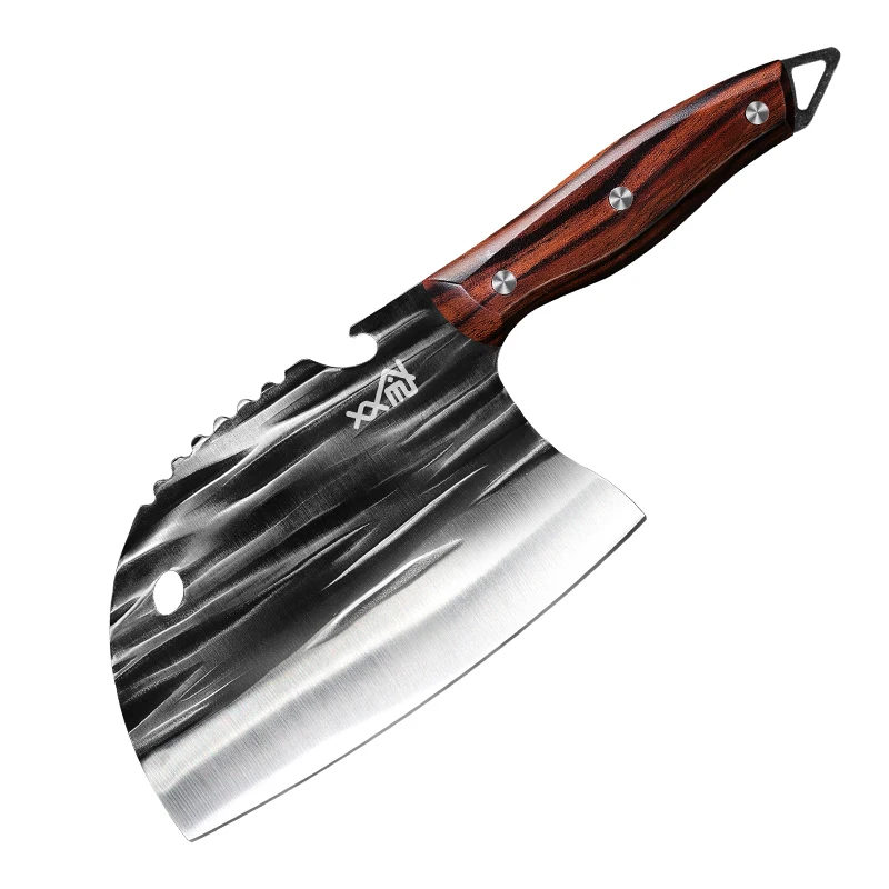 High Carbon Stainless Steel Ancient Forging  Chefs knife Chef Meat Cleaver Kitchen Knife Home Kitchen  Butcher Chopper Knife