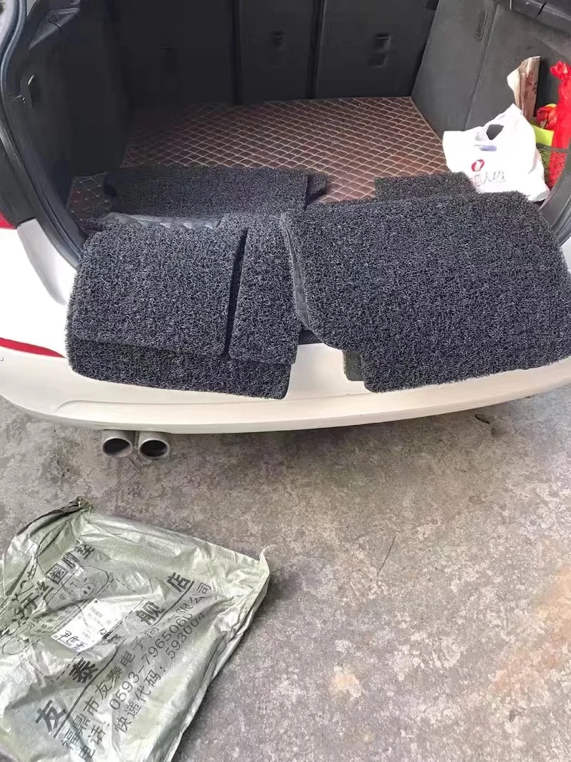New design PVC Coil car mat roll foot floor mat car carpet