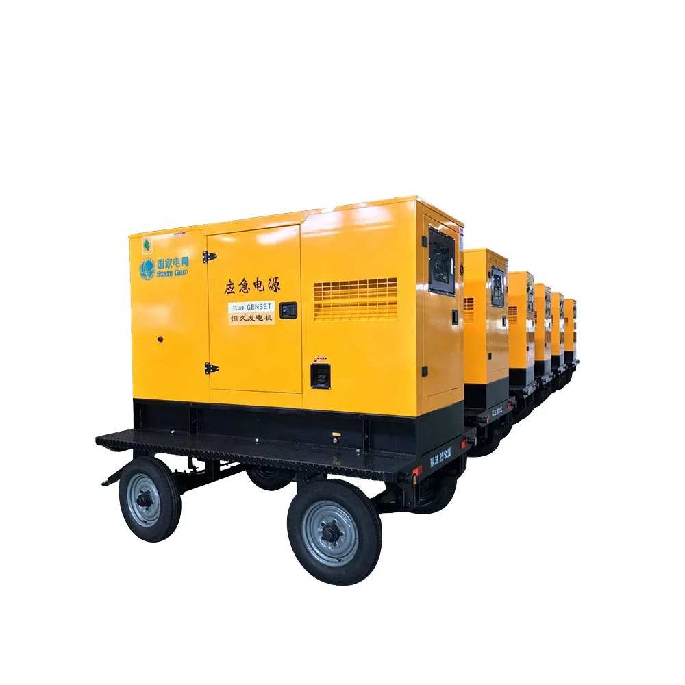 cheap price container trailer portable diesel generator 750 kva prime power 700 kw generator power
