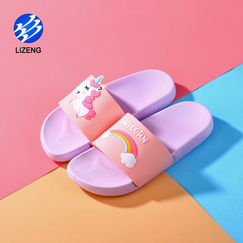 
Girls Slide Sandals Kids Summer Beach Pool Bath Slippers 