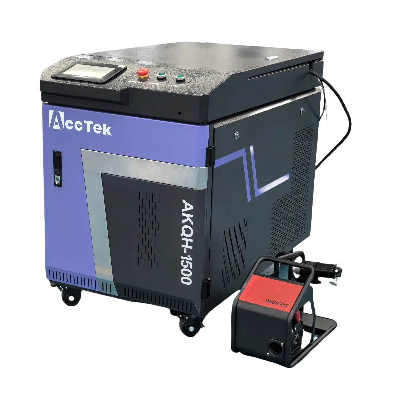 mini portable small dimension AKQH-1500 2000W 3000W fiber laser welding machine agent price wholesales