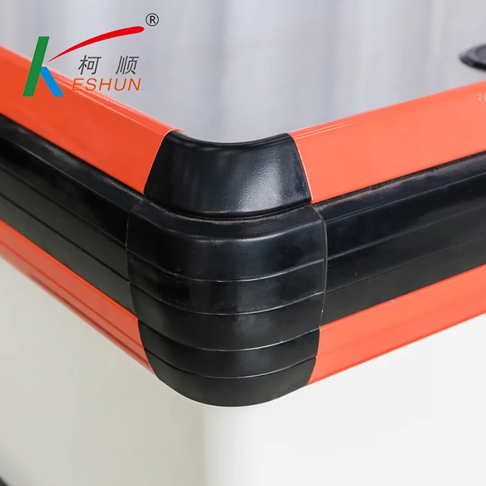 Checkout Counter Supermarket Cashier Table Checkout Counter Quick Checkout Stainless Steel Surface