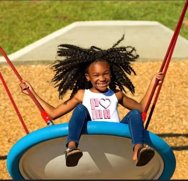 Round saucer swing set Tree Nest Swing Spider web swing set