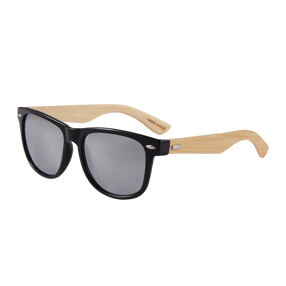 European and American sunglasses Wooden sunglasses Vintage bamboo glasses
