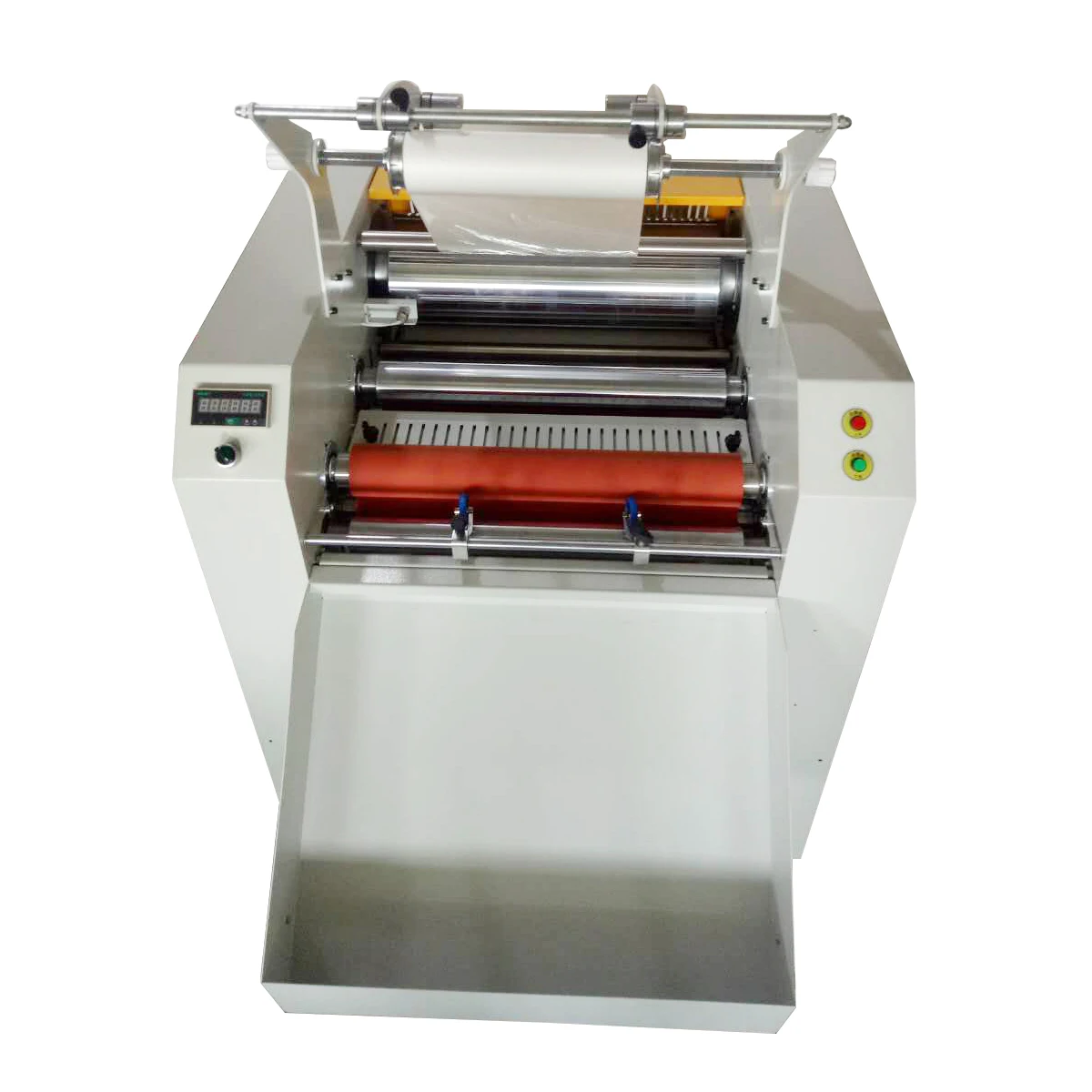 Automatic anti-roll laminating machine Large steel roll laminating machine Small automatic laminating machine Coated paper