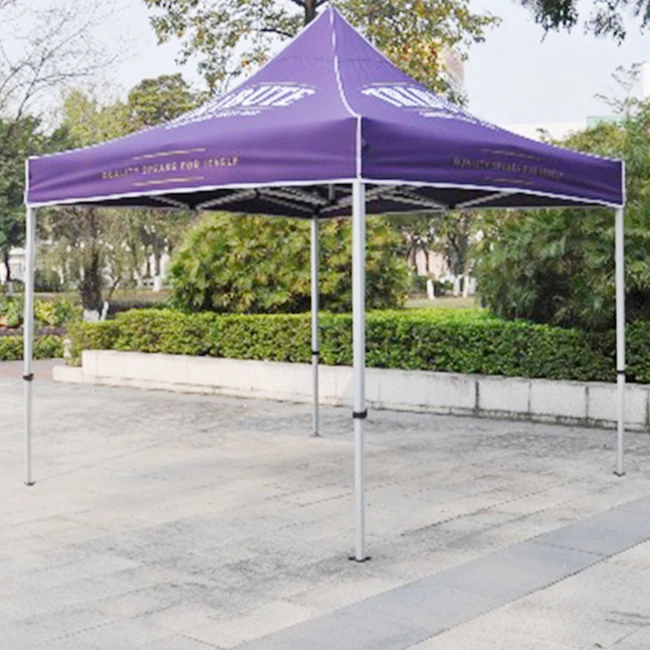 printed logo aluminum 300D fabric pop up tent display advertising tent trade show gazebo tent