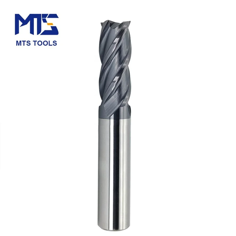 MTS 45HRC carbide end mill tool manufacturer with all kinds of size