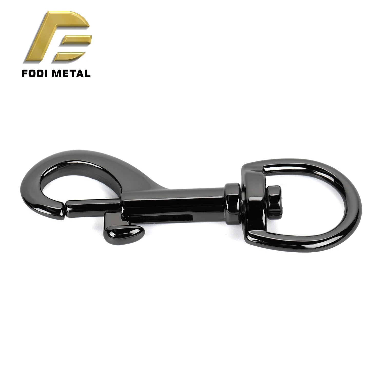 H1891DGM wholesale price high quality swivel dog leash hook 15mm metal sanp hook for pet