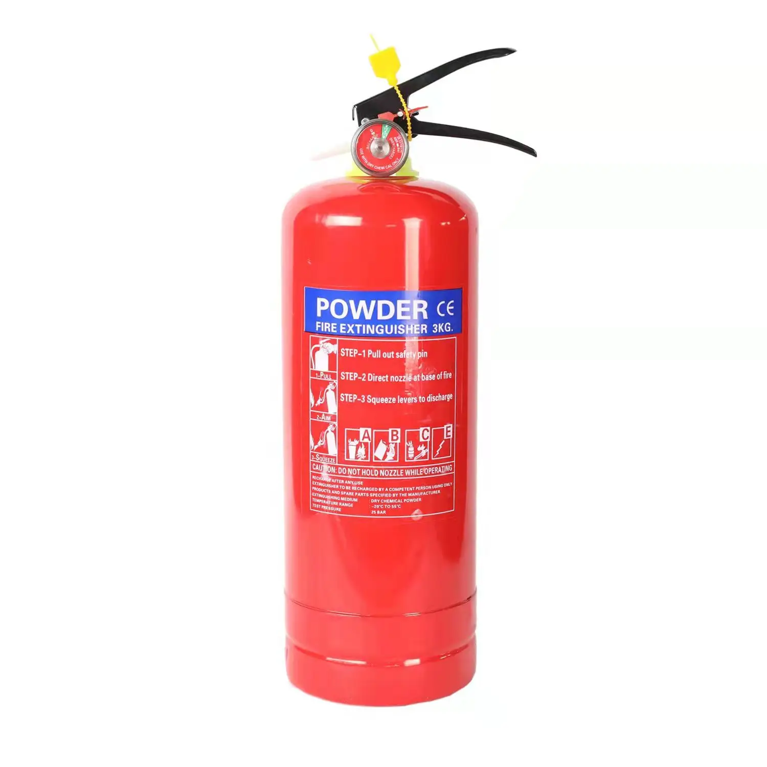 1kg dry chemical powder fire extinguisher