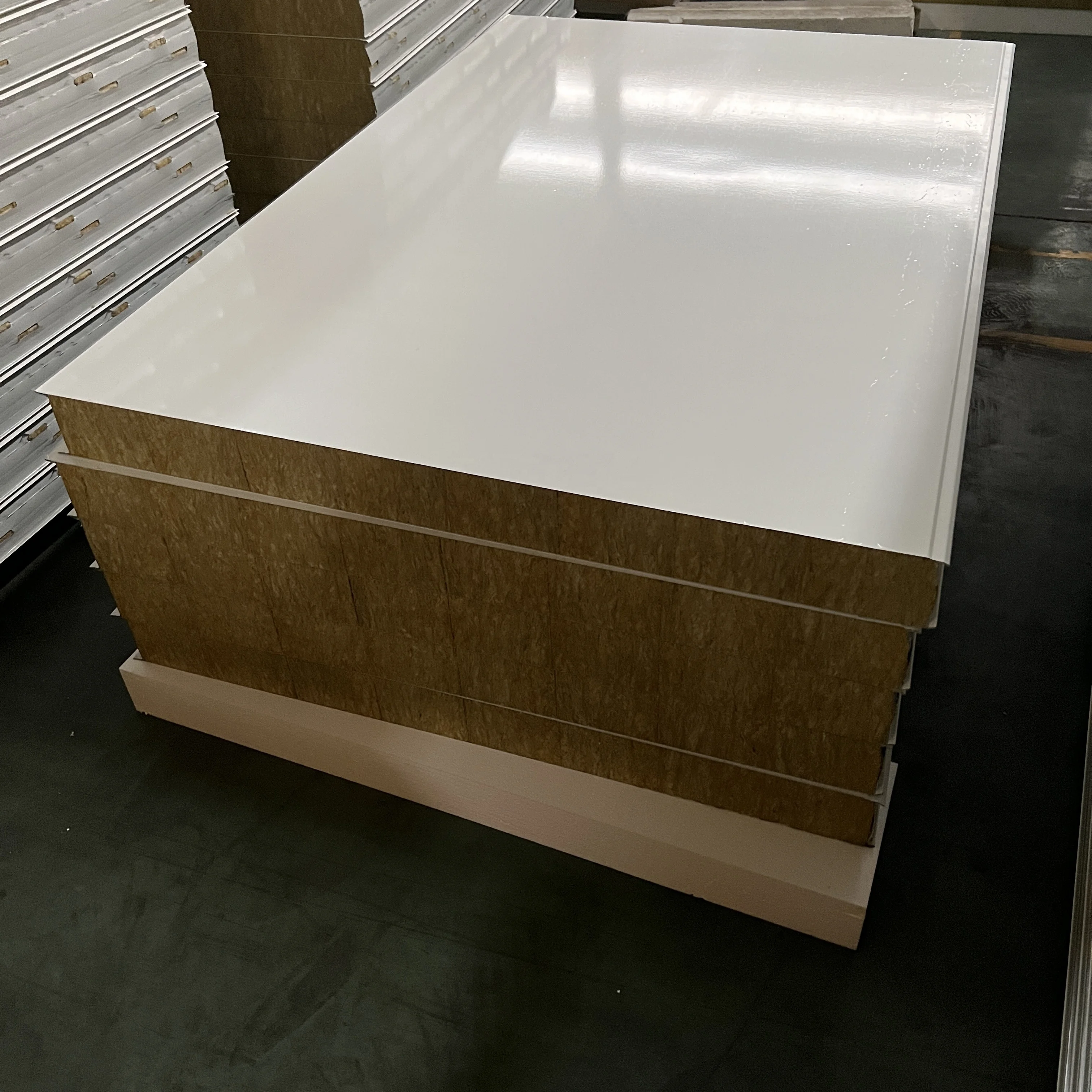 GMP Standard Pharmaceutical Clean Room Used Rock Wool Insulated Sandwich Panels