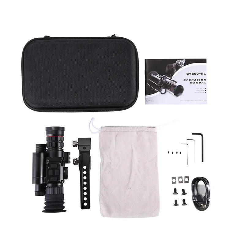 HENBAKER CY800-RL Day and Night Vision Scope 400 Meters Night Vision Scope Hunting Camera