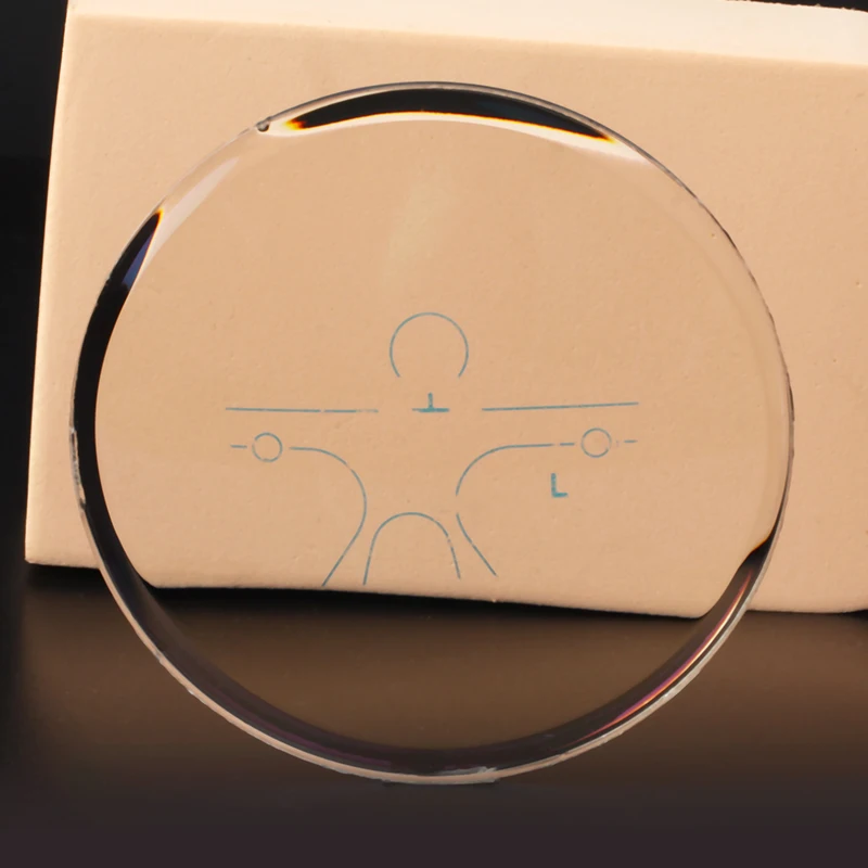 Jiangsu 1.56/1.61/1.67 Progressive Multifocal Resin HMC Green Coating Eyeglasses Lenses