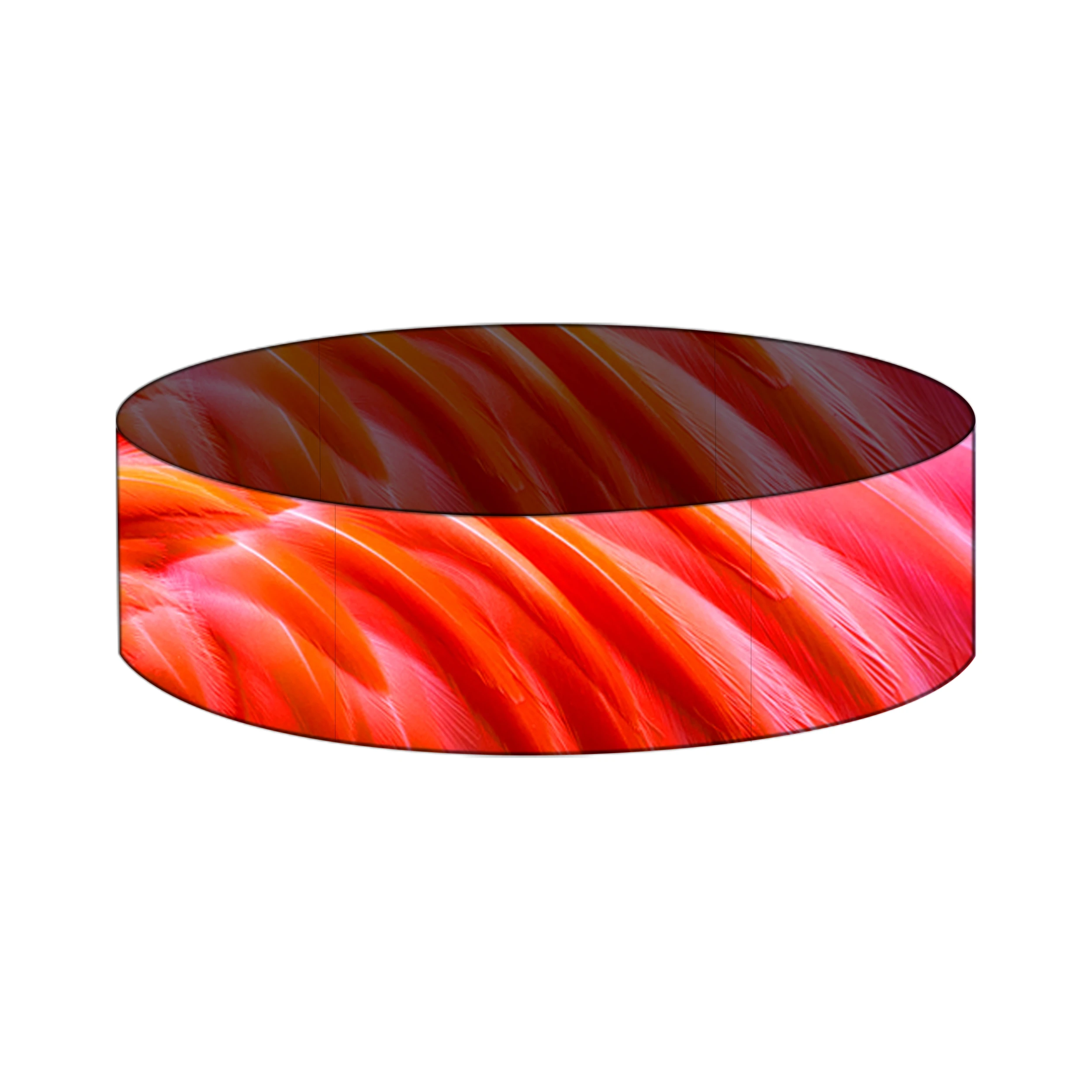 Hanging wall mounted embedded floor mounted customized OLED flexible display with system smart display advertising promotion