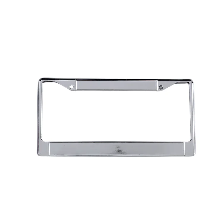Hot Sale Custom Clear License Plate Frame Sublimation Blank