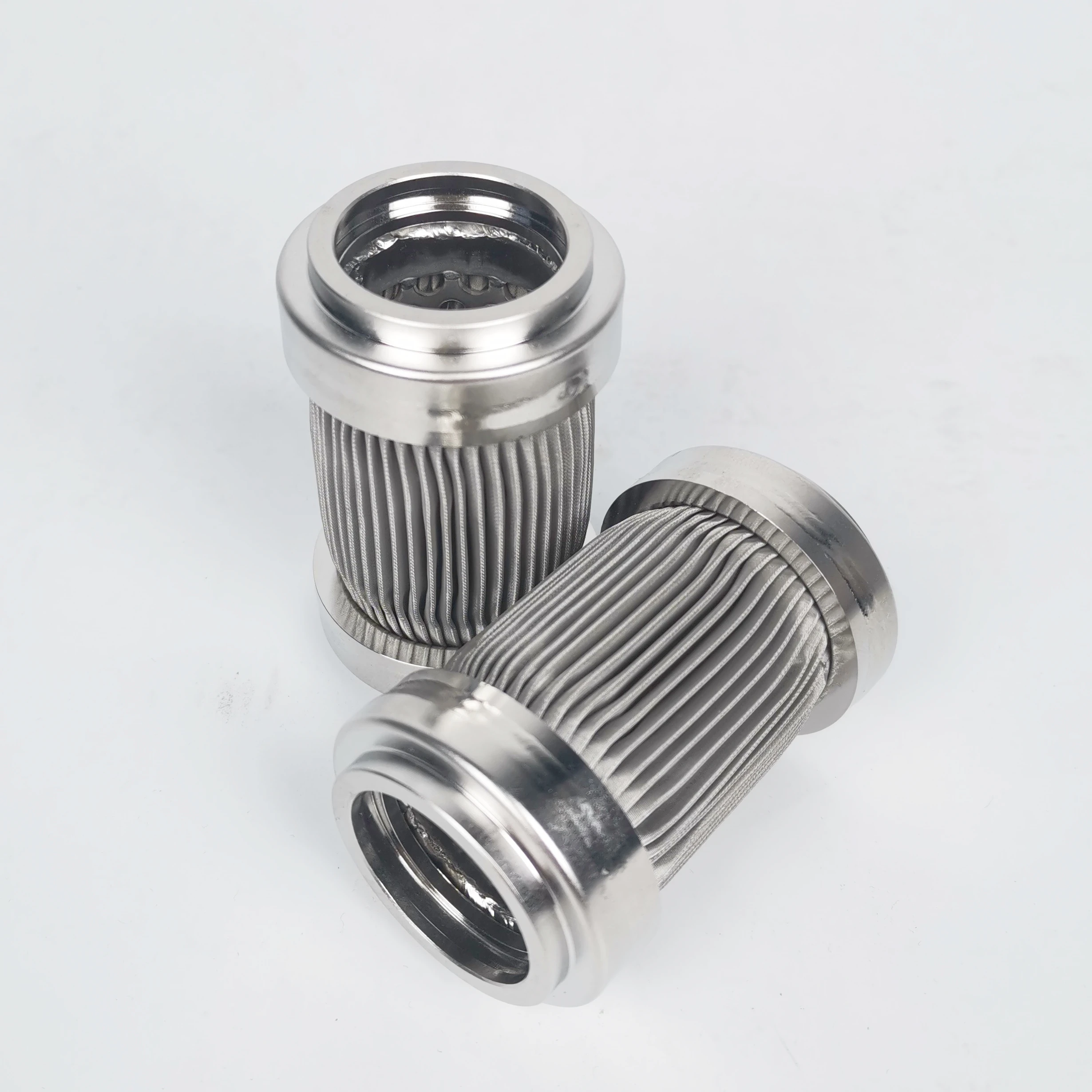 China polymer fiber candle type pleated filter cartridge hydraulic filter