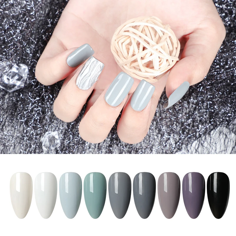 
FN Custom Logo Manicure Private Label 324 Colors Soak Off Uv Nail Gel Polish 