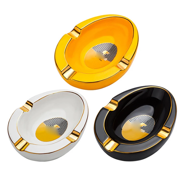Cigar & Cigarette accessories Ashtray ceramic Ash Trays ashtrays for nightclub bar lounge hotel restaurant pub club office