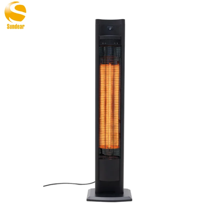 Remote Control Outdoor Heater 2000W Far Infrared Heating Portable Electric Patio Heater
