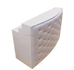 Beauty Salon Pedicure Black Reception Desk