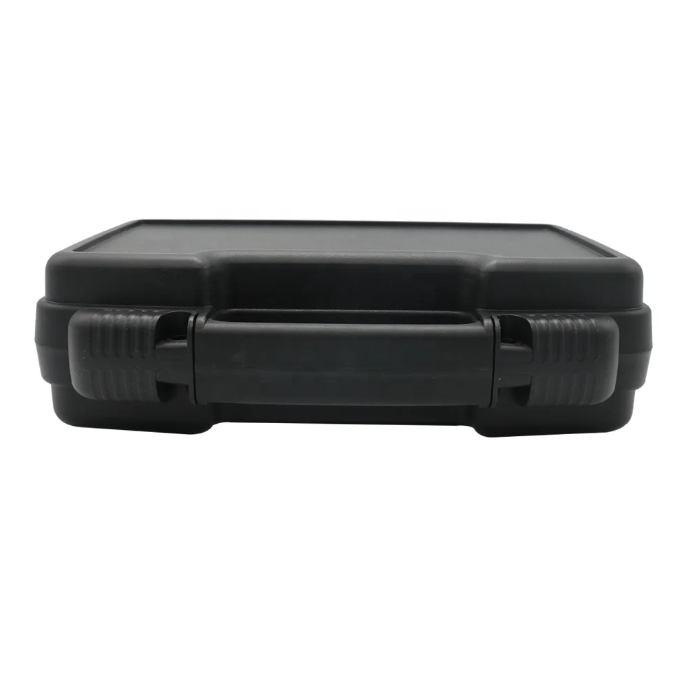 Small Custom Portable Premium Hard-shell Plastic Box with Flip Locks and Foam Inserts for Hairdressing Tools