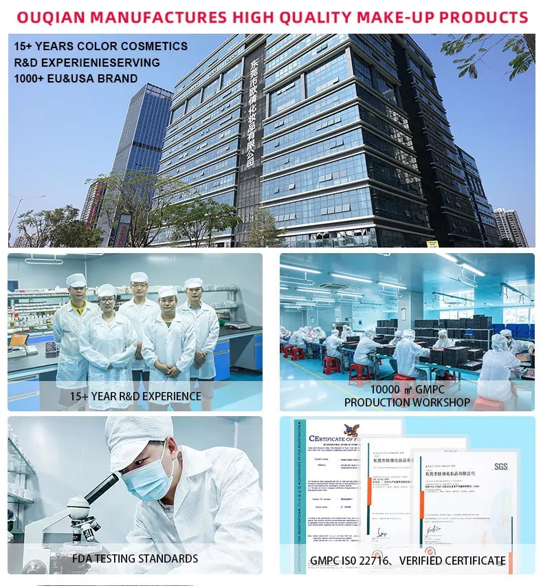 OCHAIN New Design Custom Logo Oem Odm Talc Free Water Proof Setting Powder