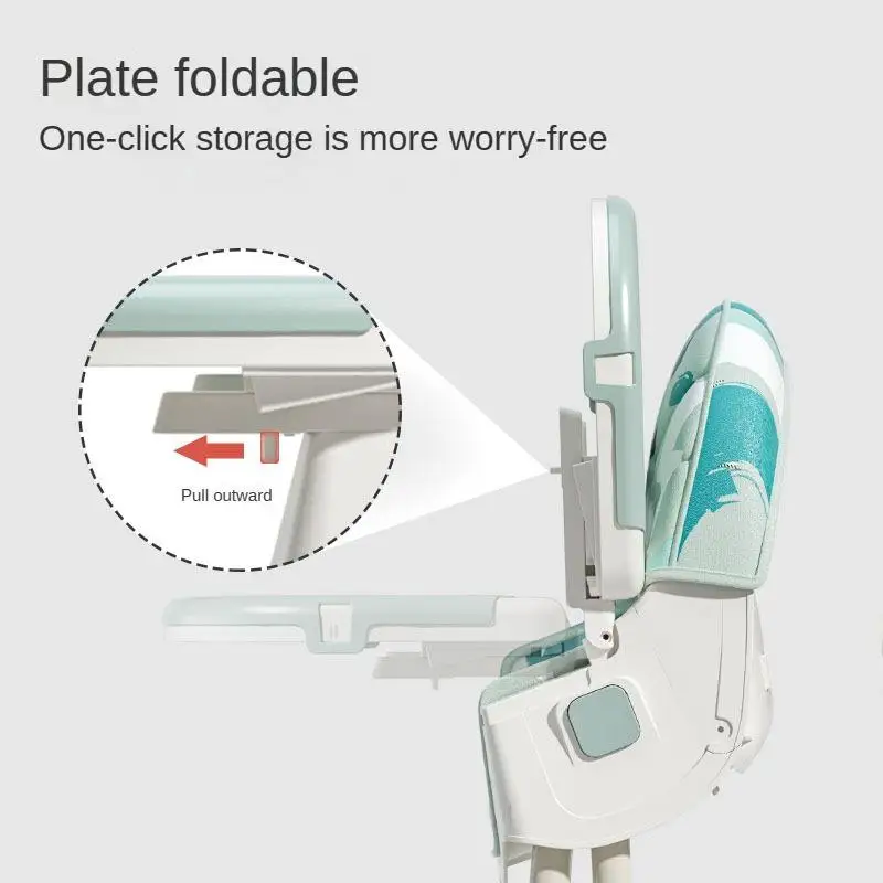 Baby feeding chair adjustable baby high chair 3 in 1 baby kids high chair for feeding