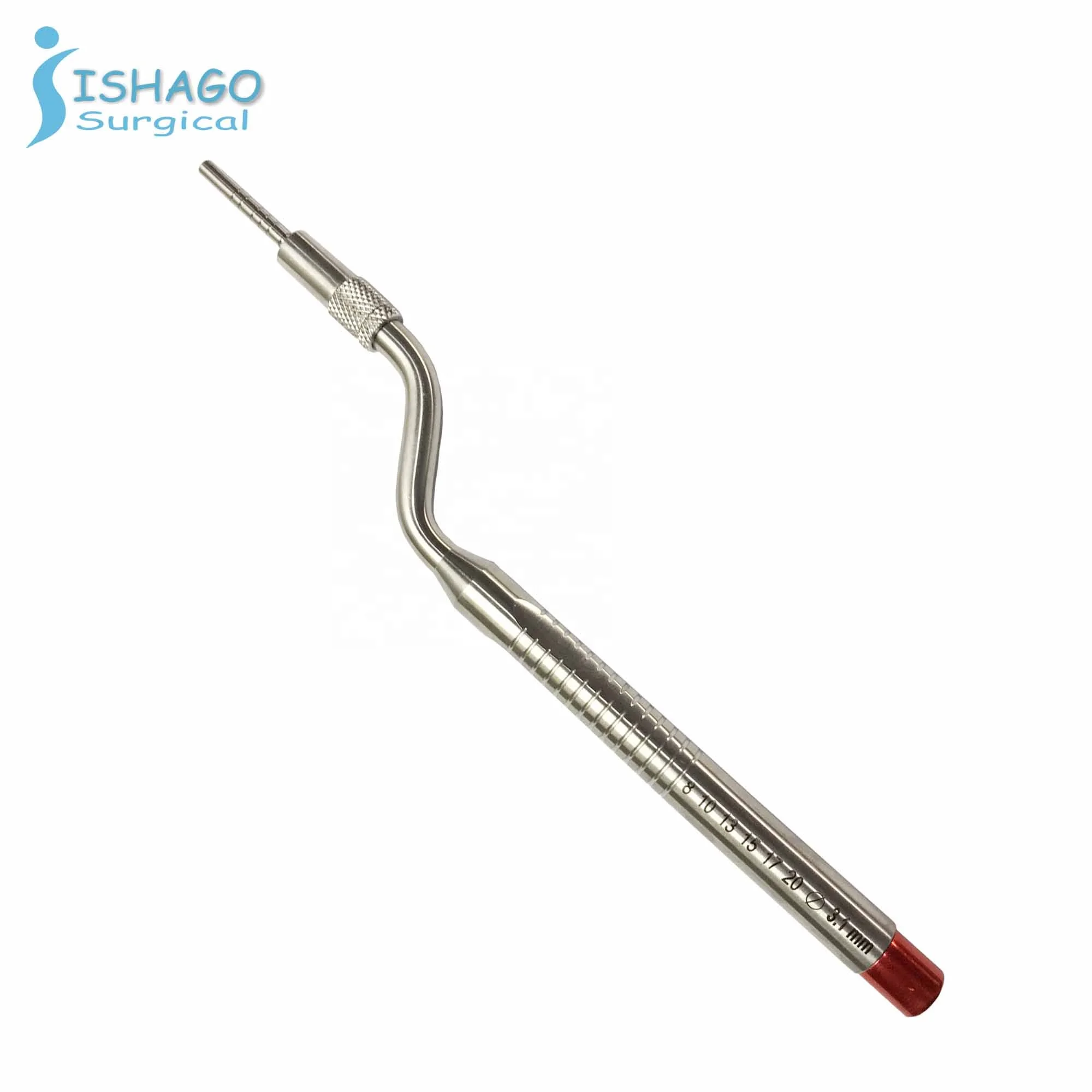 Sinus Lift Osteotomes Set Of 5 Offset Concave Dental Implant Surgical Instrument