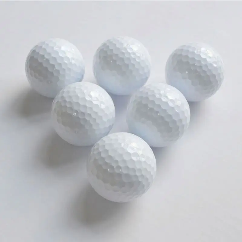 Wholesale Custom Urethane Loud Gold Practice Bulk Driving Range Packaging Ball Floating Biodegradable Customer Golf Balls