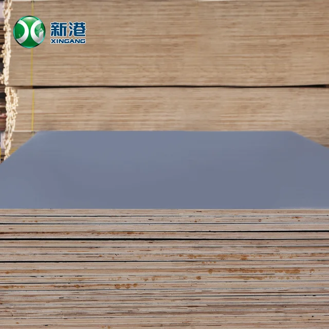 High quality18mm film faced phenolic shuttering plywood hardwood core for construction from linyi