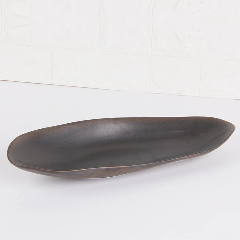 special shape plate irregular ceramic bakeware High temperature resistance and no deformation porcelain Square baking dish