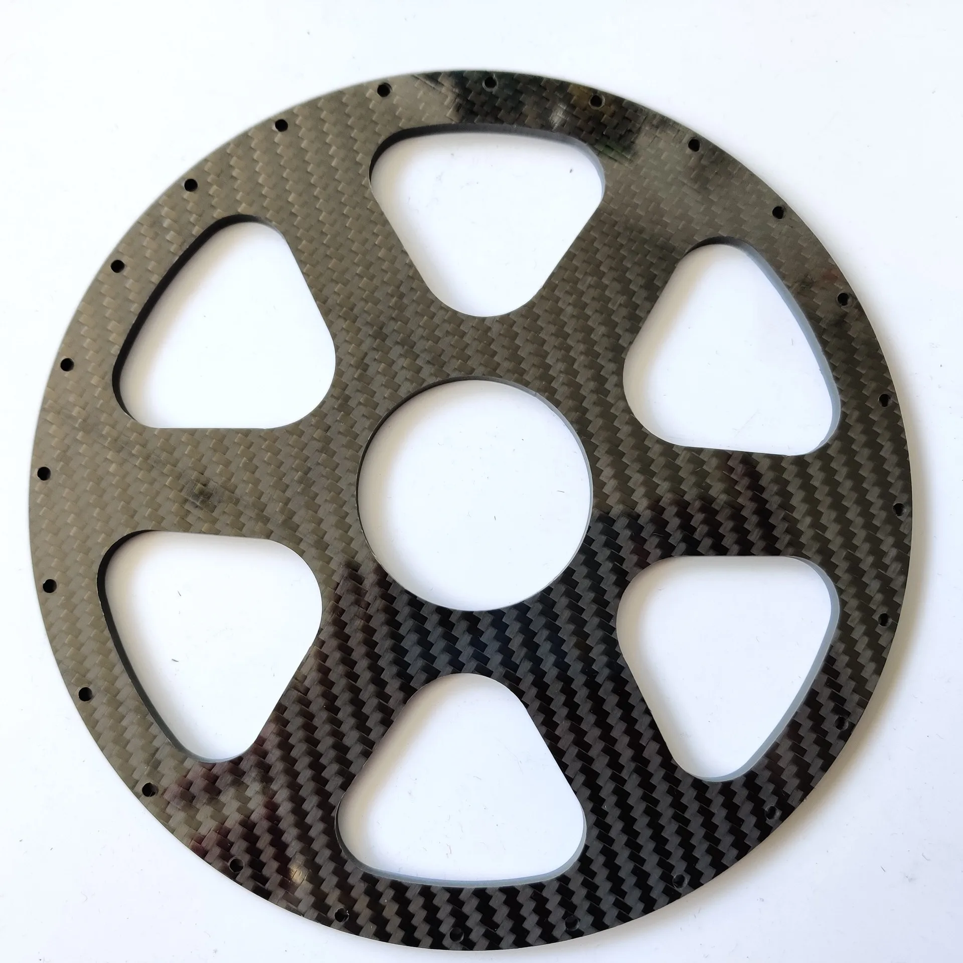 Hight quality Custom mini carbon fiber plate sheet tubes parts with laser cnc cutting service