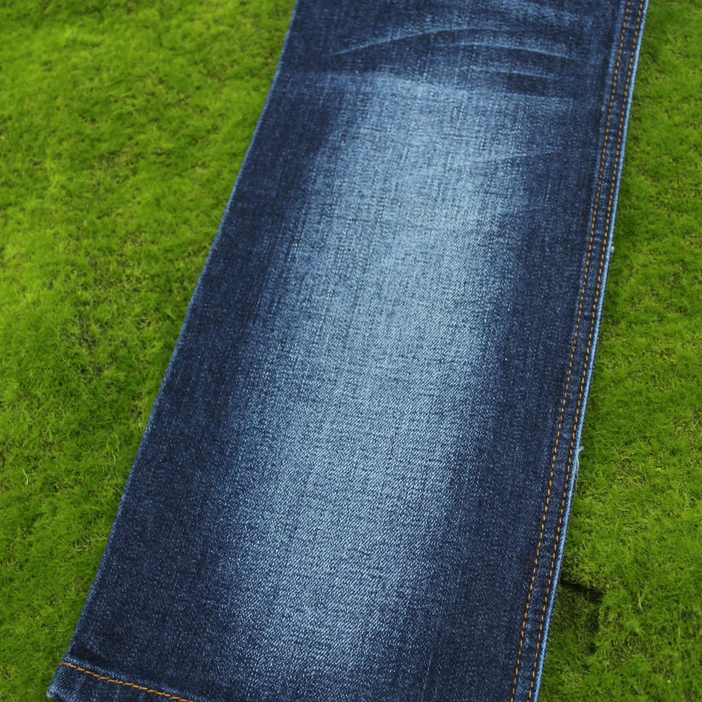 11oz blue grey good quality cotton spandex denim fabric confrim order in Denmark 2