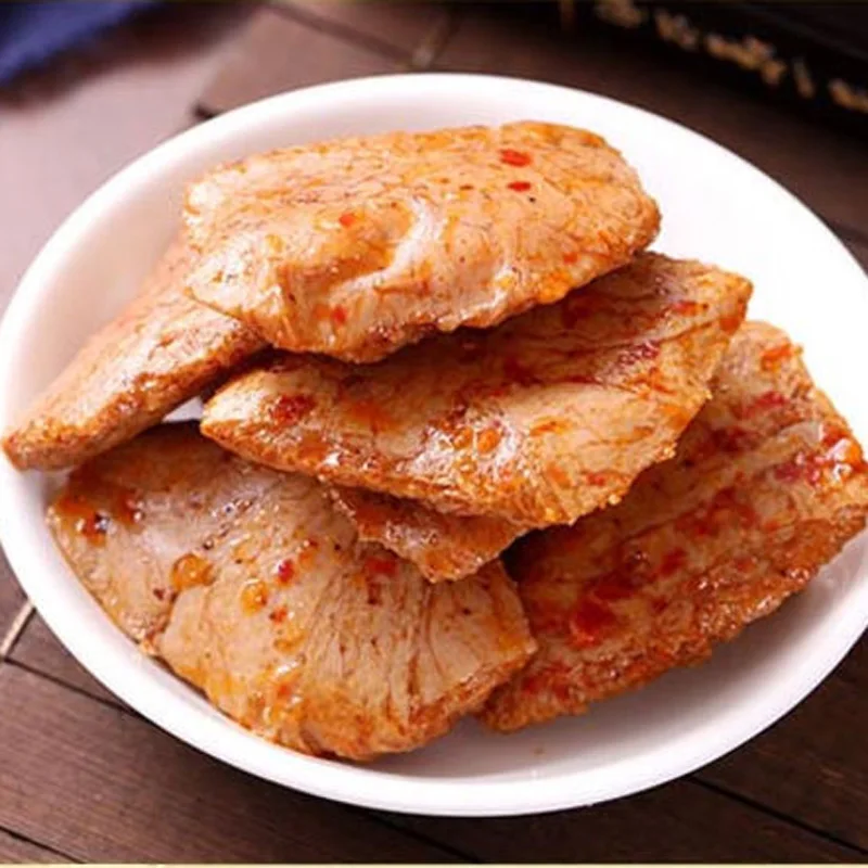 Веганские закуски популярный продукт китайский протеиновый бар с мясом сои
