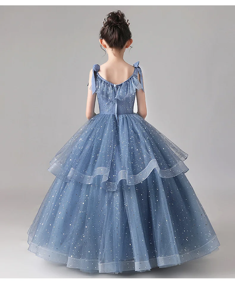 
OEM children party wear kids dress clothing girls wedding ball gowns designs dress baby girl kids gown 