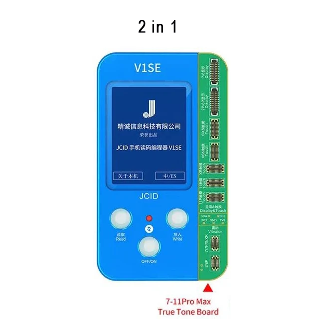 JC V1S Light Sensor Repair Tool Programmer JCID V1SE programmer LCD True Tone Battery Fingerprint Repair For iPhone Programmer
