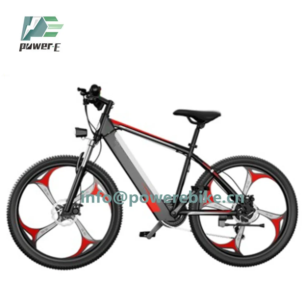  Электровелосипед Ebike 2020 26 дюймов 48 В 10 Ач литиевая батарея встроенное колесо из магниевого сплава Электрический горный велосипед