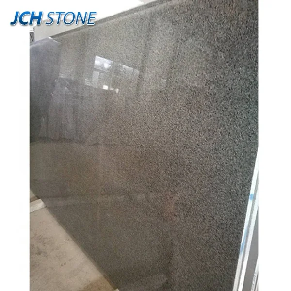 G654 dark grey granite stone tiles Padong dark China impala black slabs
