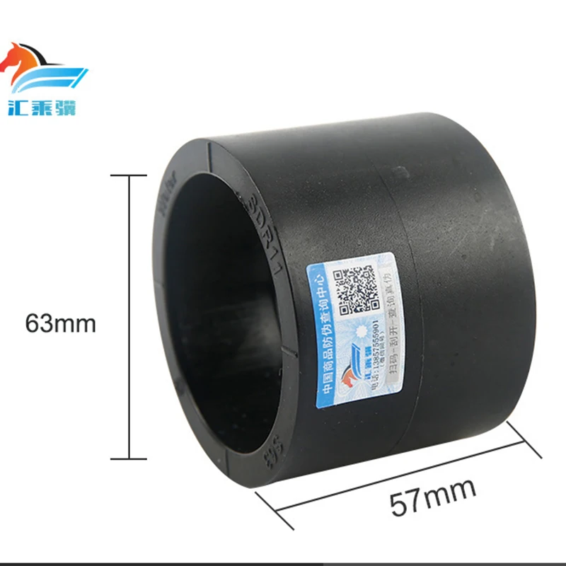 2024 популярный Соединительный разъем hdpe фитинги для труб розетка PN16 тройник 20-110 мм все новый материал Быстрый запас хорошего использования