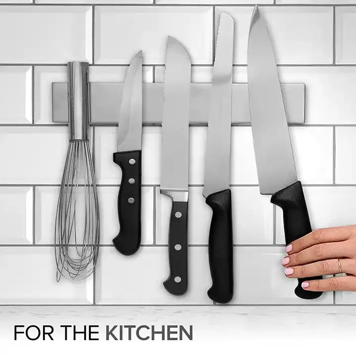 Multipurpose Use Knife Rack  Knife Strip Kitchen Utensil Holder  wall storage kitchen Utensil holder Magnetic bar holder