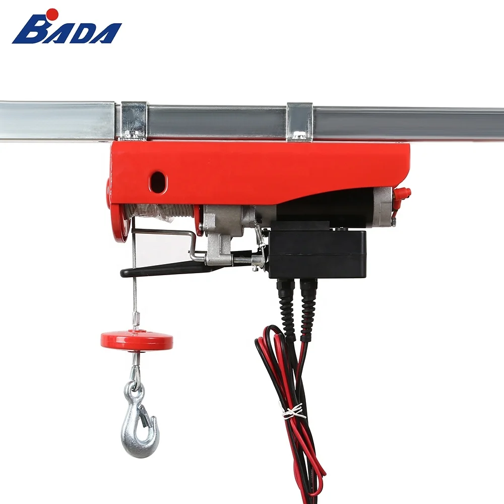Factory direct motor drive AC/DC mini electric cable hoist wholesale