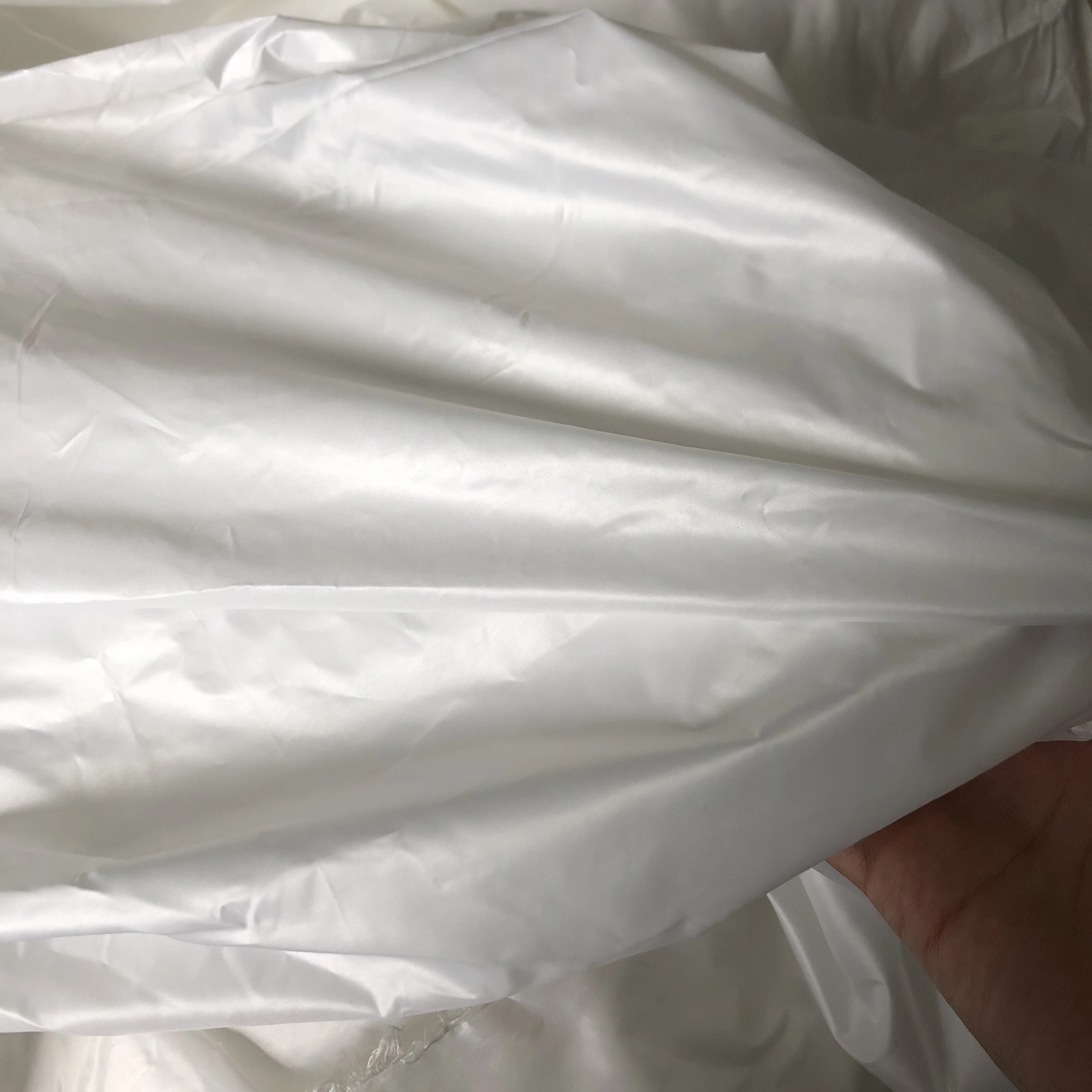 
100% polyester Down proof Lining Fabric for down jackets 