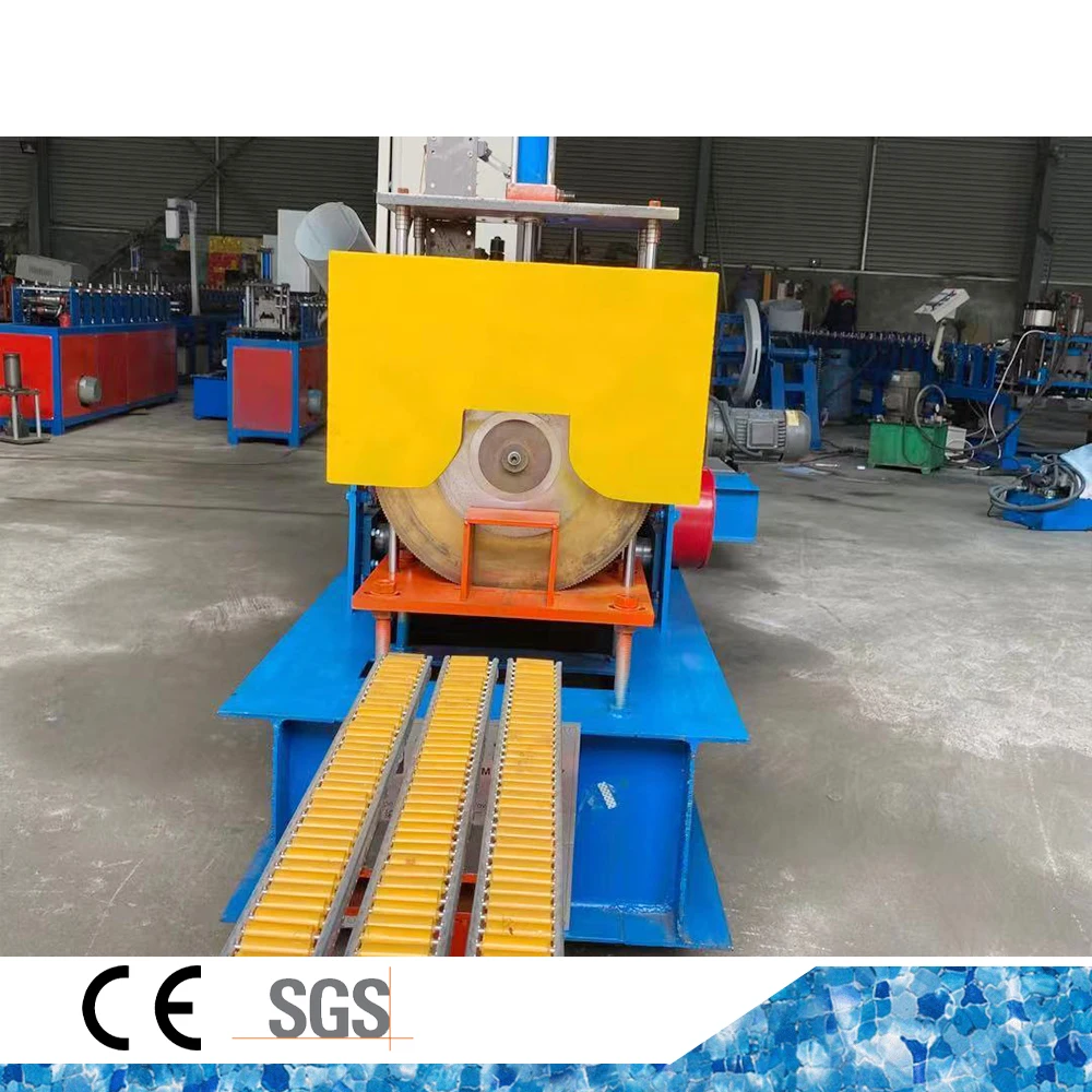 New design Round and Square Downpipe Rain Gutter Downspout Roll Forming Machine