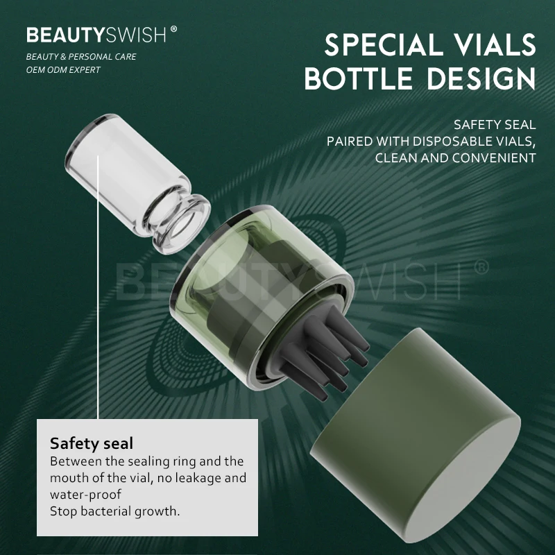 2024 Silicone Scalp Applicator Comb for Medicated Scalp Head Liquid Guide Comb Scalp Massager