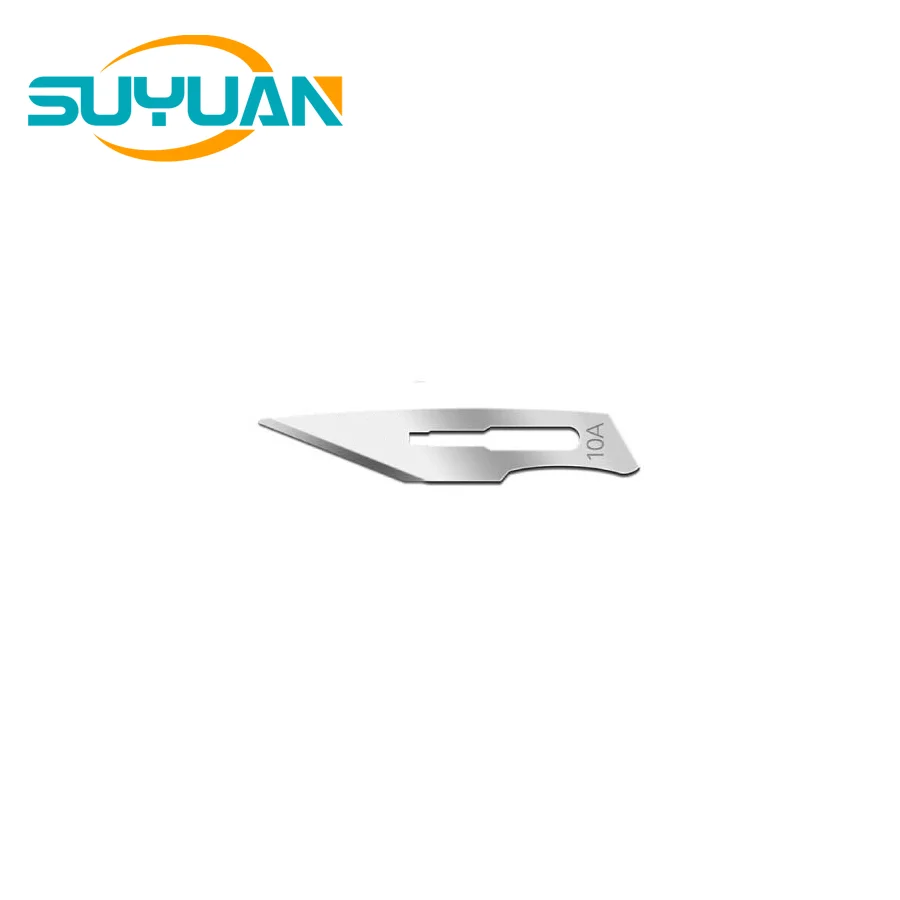 Sterilized Disposable Stainless Steel 10A Surgical Scalpel Blade 10A Bistoury Carbon Steel Scalpel